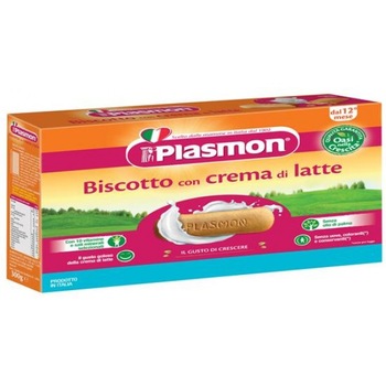 Biscuiti cu Crema de Lapte de la 12 luni, 240 g - burete de baie pentru copii Biscuiti cu Crema de Lapte de la 12 luni, 240 g - burete de baie pentru copii