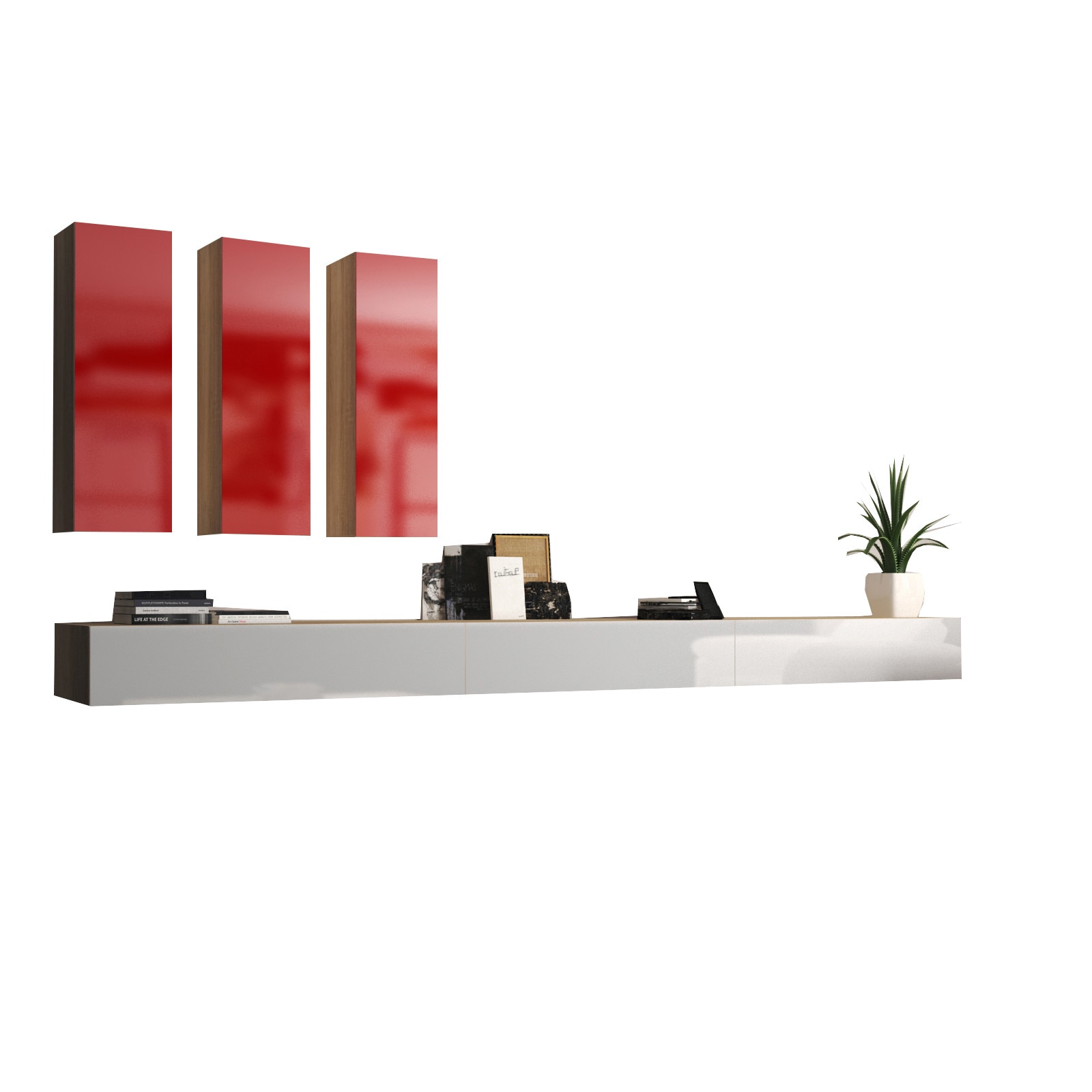 Set Mobilier Livingroom JOIN- 28, pal melaminat, 16 x 28 mm, Cant ABS 0.6 mm