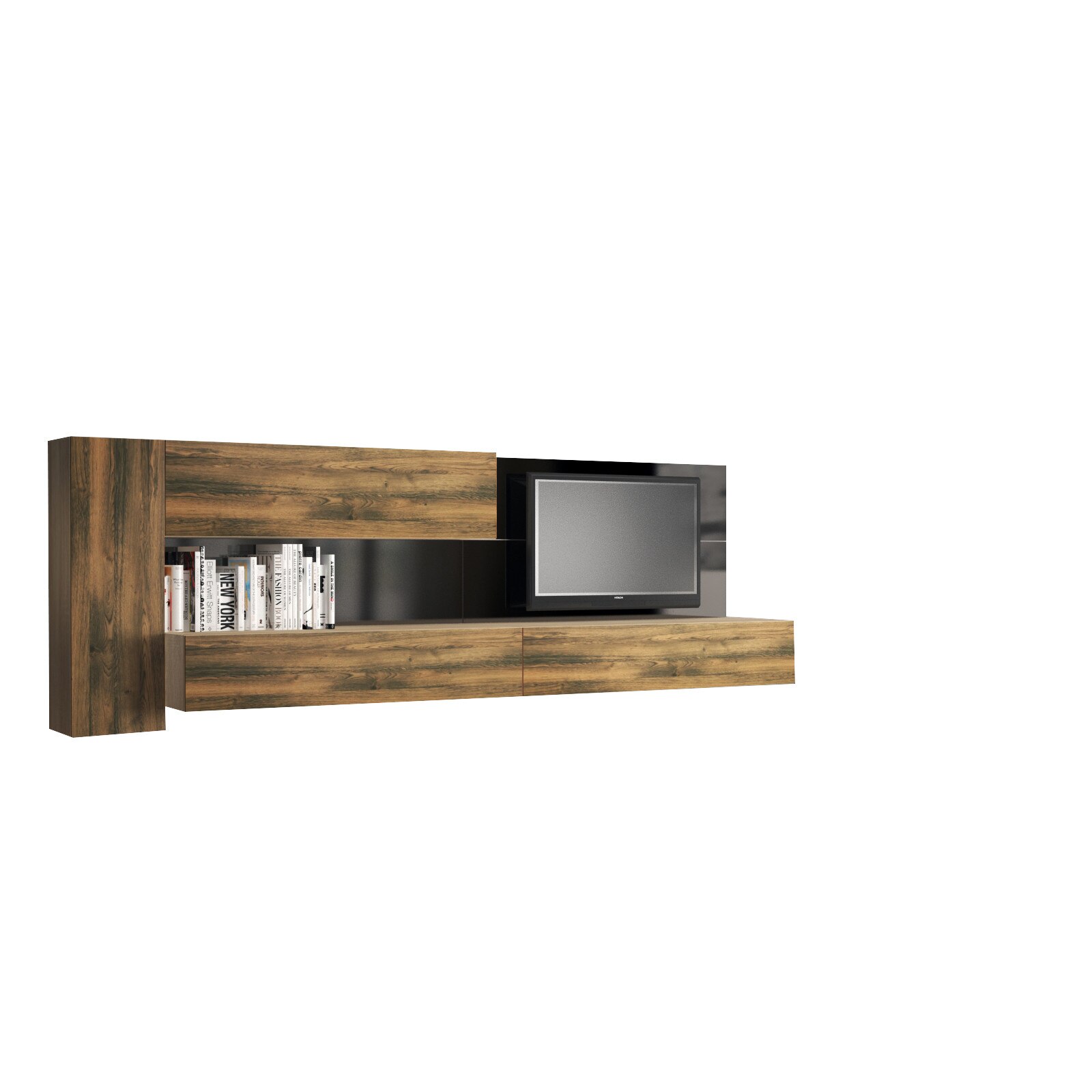 Set Mobilier Livingroom JOIN- 29, pal melaminat, 16 x 28 mm, Cant ABS 0.6 mm