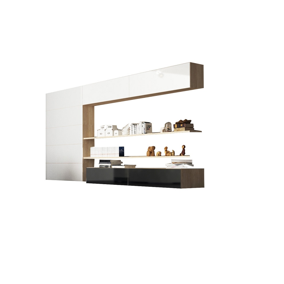 Set Mobilier Livingroom JOIN- 34, pal melaminat, 16 x 28 mm, Cant ABS 0.6 mm