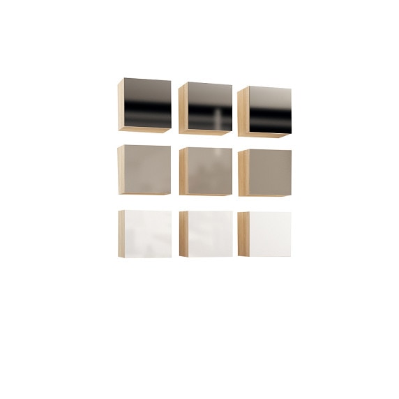 Set Mobilier Livingroom JOIN- 36, pal melaminat, 16 x 28 mm, Cant ABS 0.6 mm