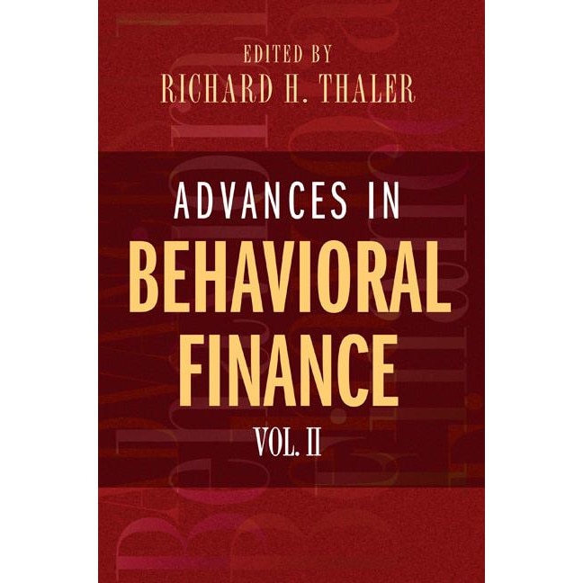 Advances in Behavioral Finance, Volume II de Richard H. Thaler