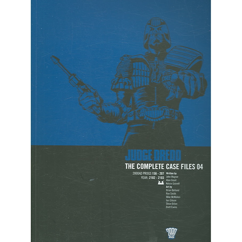 JUDGE DREDD COMP CASE FILE 4 de JOHN WAGNER