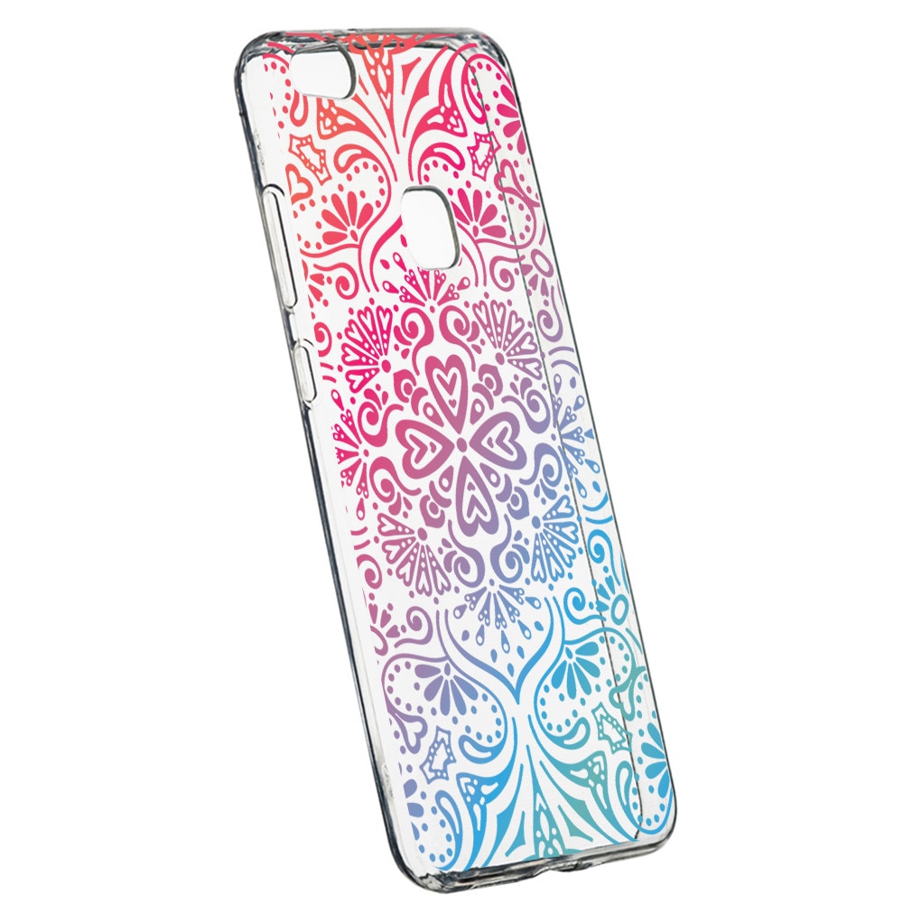 Husa Silicon, Transparent, Slim, Nonfigurativ, Huawei P10 LITE