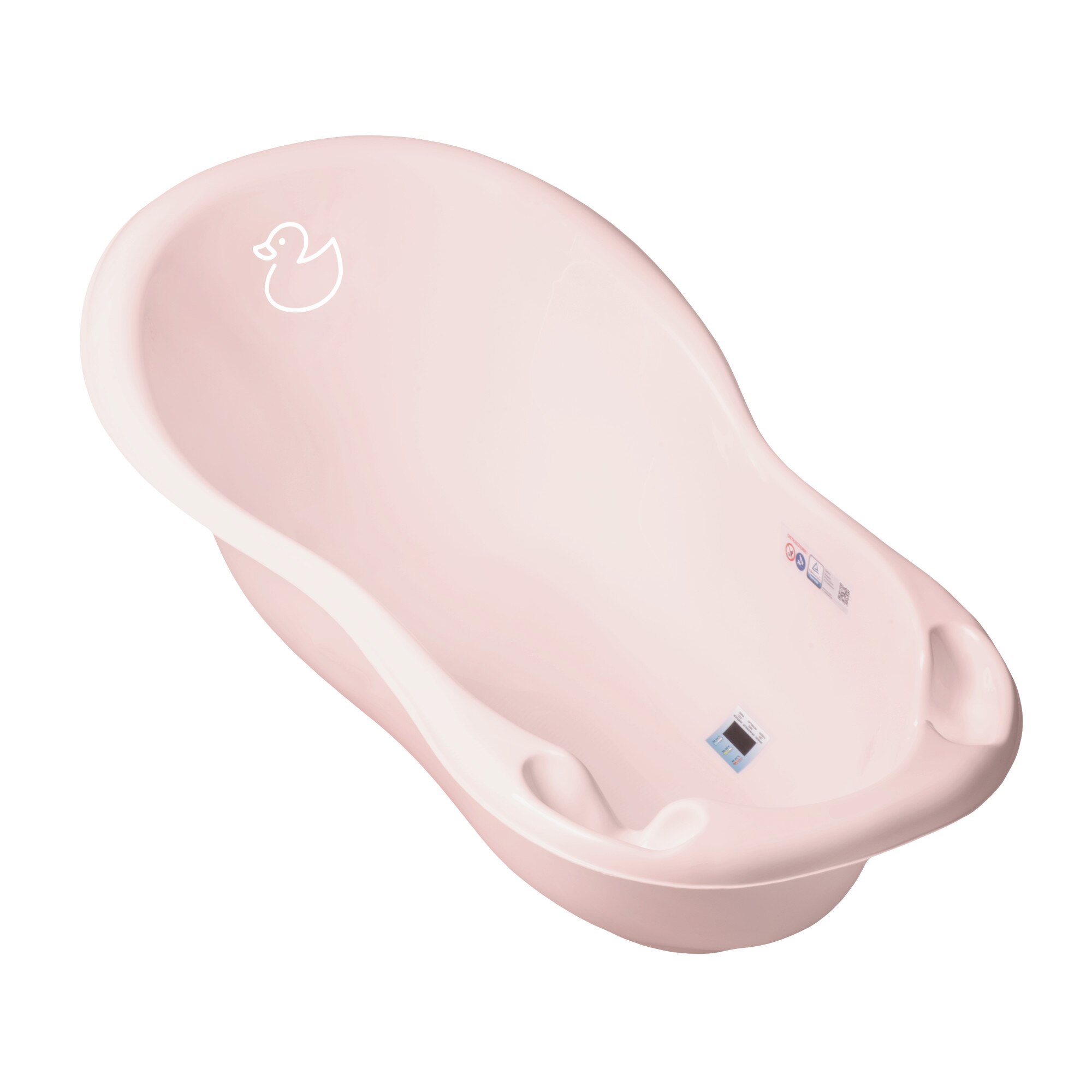 Cadita copii Roz Deschis Duck 102 cm cu senzor de temperatura DK 005