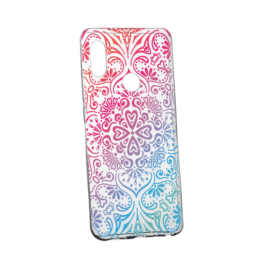 Husa Silicon, Transparent, Slim, Nonfigurativ, Xiaomi Mi8