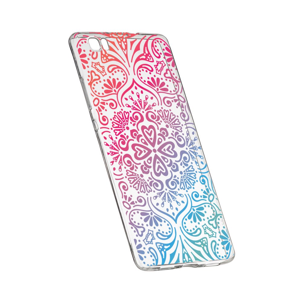 Husa Silicon, Transparent, Slim, Nonfigurativ, Sony XA