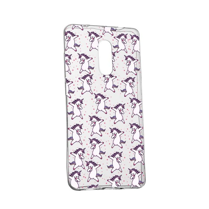 Силиконов кейс, прозрачен, тънък, еднорог, Huawei Honor 6A