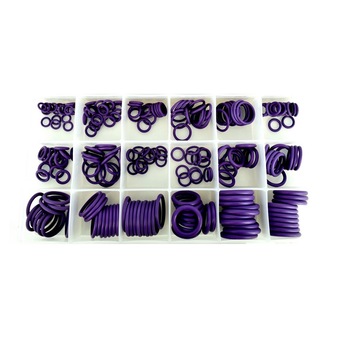Trusa O-ring 240piese (mov) pentru etansare: aer conditionat, ulei, presiune hidraulica Trusa O-ring 240piese (mov) pentru etansare: aer conditionat, ulei, presiune hidraulica