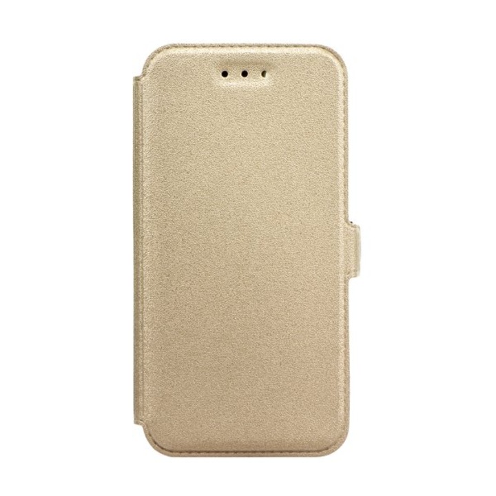 Калъф Book Pocket за Xiaomi Redmi 7 , Златен