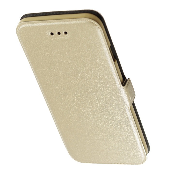 Калъф Book Pocket за Huawei Y6 2019 , Златен