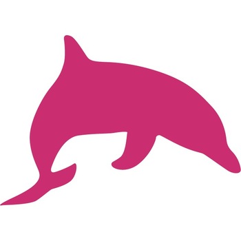 Delfinul - Sticker Decorativ - Magenta - 155 x 110 cm Delfinul - Sticker Decorativ - Magenta - 155 x 110 cm