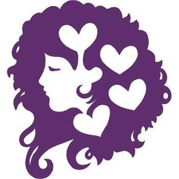 Femeia artistica - Sticker Decorativ - Indigo - 110 x 119 cm Femeia artistica - Sticker Decorativ - Indigo - 110 x 119 cm