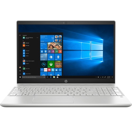 Laptop HP Pavilion 15-cs1008nq cu procesor Intel® Core™ i5-8265U pana la 3.90 GHz, Whiskey Lake, 15.6", Full HD, 6GB, 1TB, NVIDIA® GeForce® MX130 2GB, Microsoft Windows 10, Silver