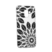 husa silicon transparent slim black flower huawei honor 6 plus 2016  honor 6x imagen 34_0_
0