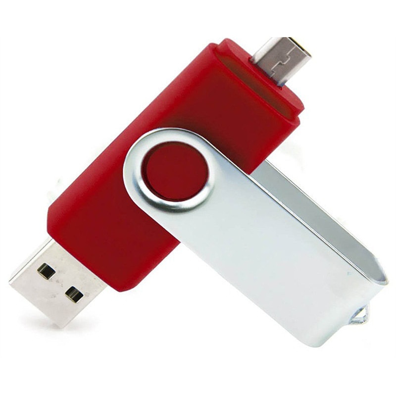 Incense use satire Stick USB 2.0/micro-USB GMO, rosu, 32GB - eMAG.ro