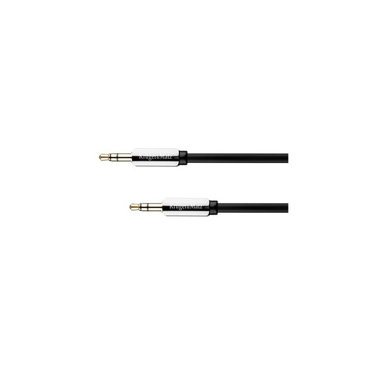 Cablu Jack 3.5 mm 1.5m spiralat stereo Profesional Kruger&Matz