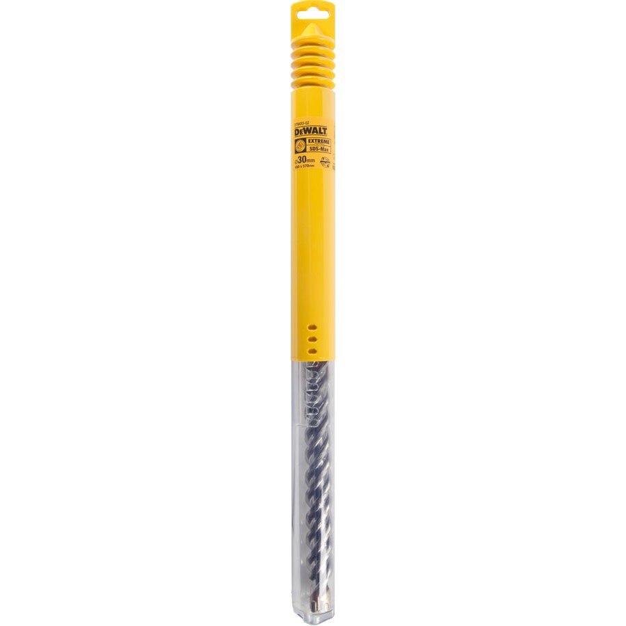 Burghiu pentru beton SDS-Max EXTREME DeWALT DT9433-QZ cu 4 taisuri, 30 x 570 x 450 mm