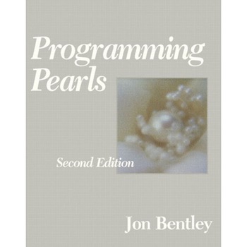 Programming Pearls de Jon Bentley Programming Pearls de Jon Bentley