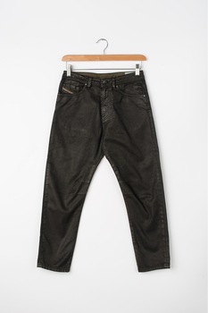 Diesel, Blugi cu croiala conica Narrot, Maro inchis, 120 CM Diesel, Blugi cu croiala conica Narrot, Maro inchis, 120 CM