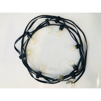 Ghirlande Luminoase, cu Bec Led Edison, Lumina Calda, lungime 18 m, cu 36 Leduri. Ghirlande Luminoase, cu Bec Led Edison, Lumina Calda, lungime 18 m, cu 36 Leduri.