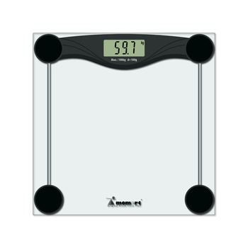 Cantar digital Momert 5873, sticla, 180 kg, Negru/Transparent Cantar digital Momert 5873, sticla, 180 kg, Negru/Transparent