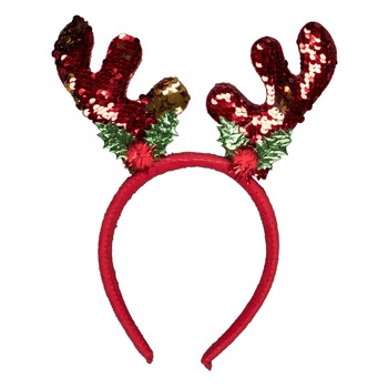 Bentita Holly Rudolf cu paiete rosii Bentita Holly Rudolf cu paiete rosii