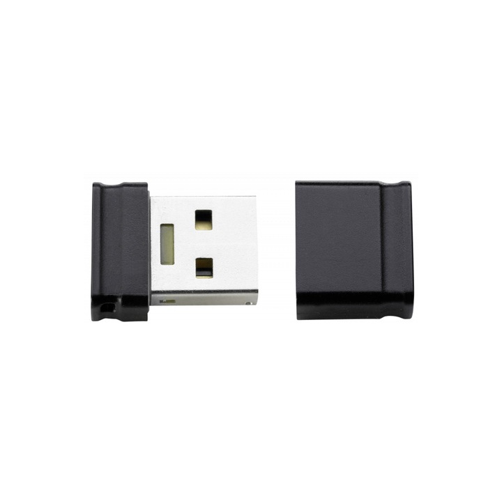 Memorie USB Intenso Micro Line 8GB USB Stick 2.0 negru si argintiu