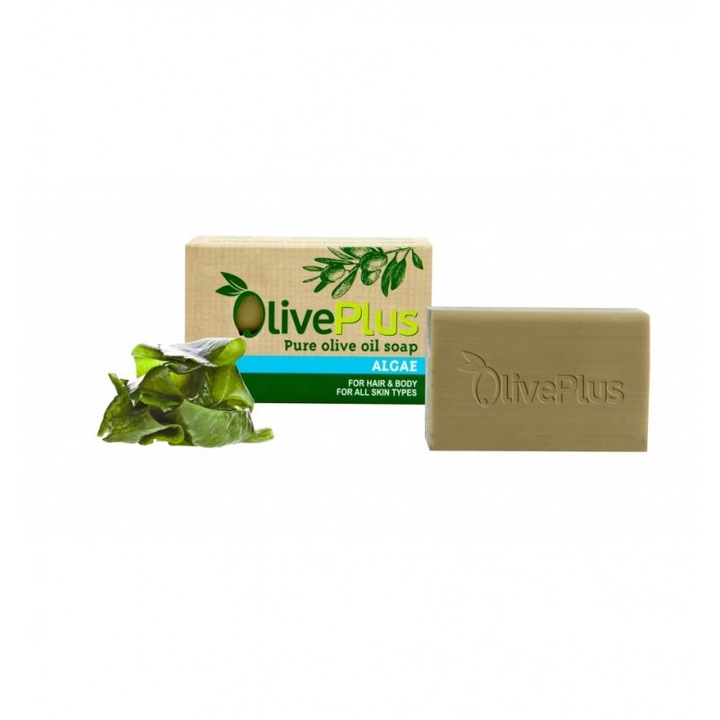 Сапун със зехтин и водорасли, OlivePlus, 100 гр