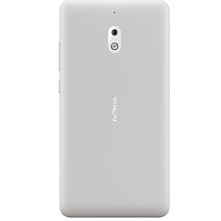 Telefon mobil Nokia 2.1 (2018), Dual SIM, 8GB, 4G, Grey Silver