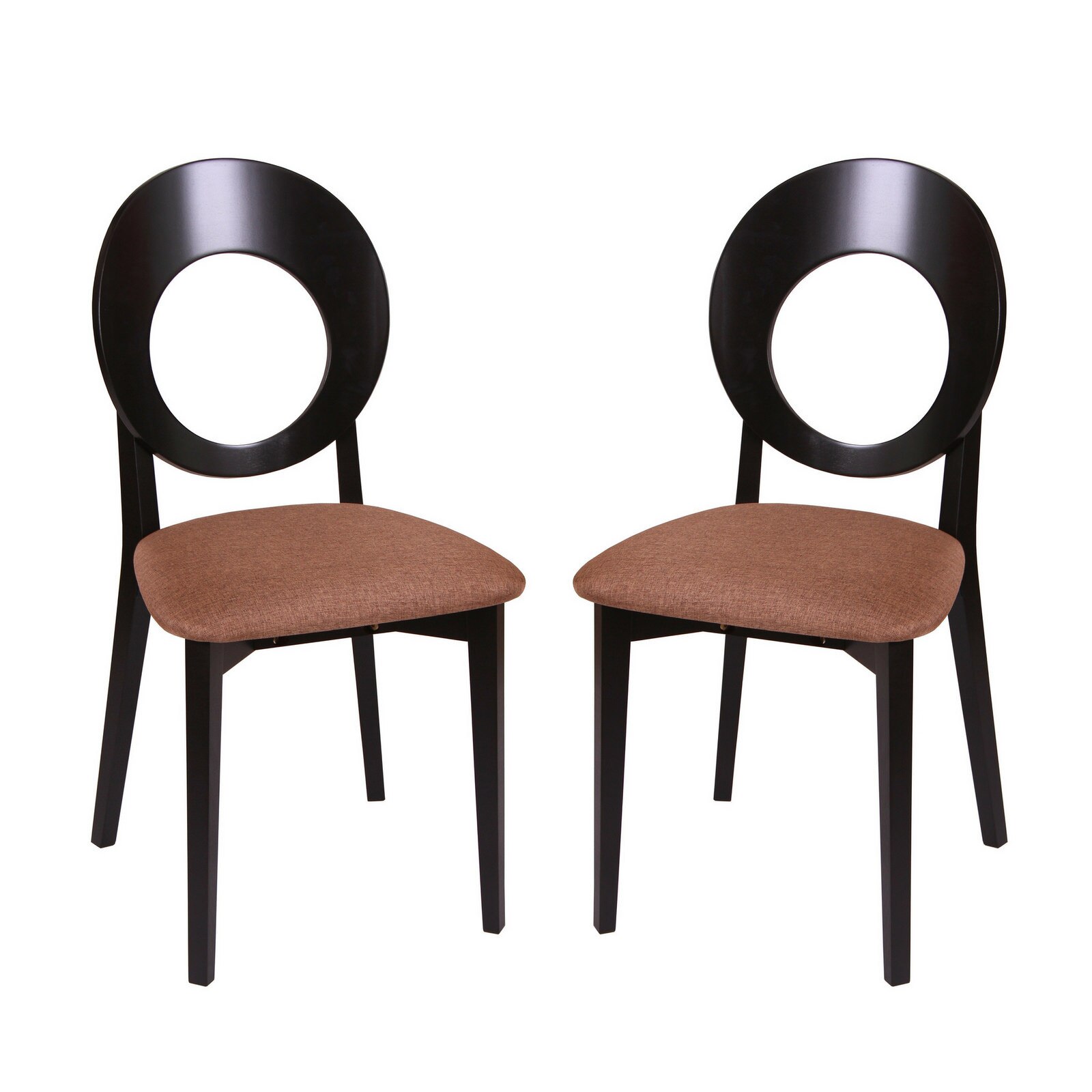 Set 2 scaune de bucatarie COSMO, Lemn, Wenge/Veles 15