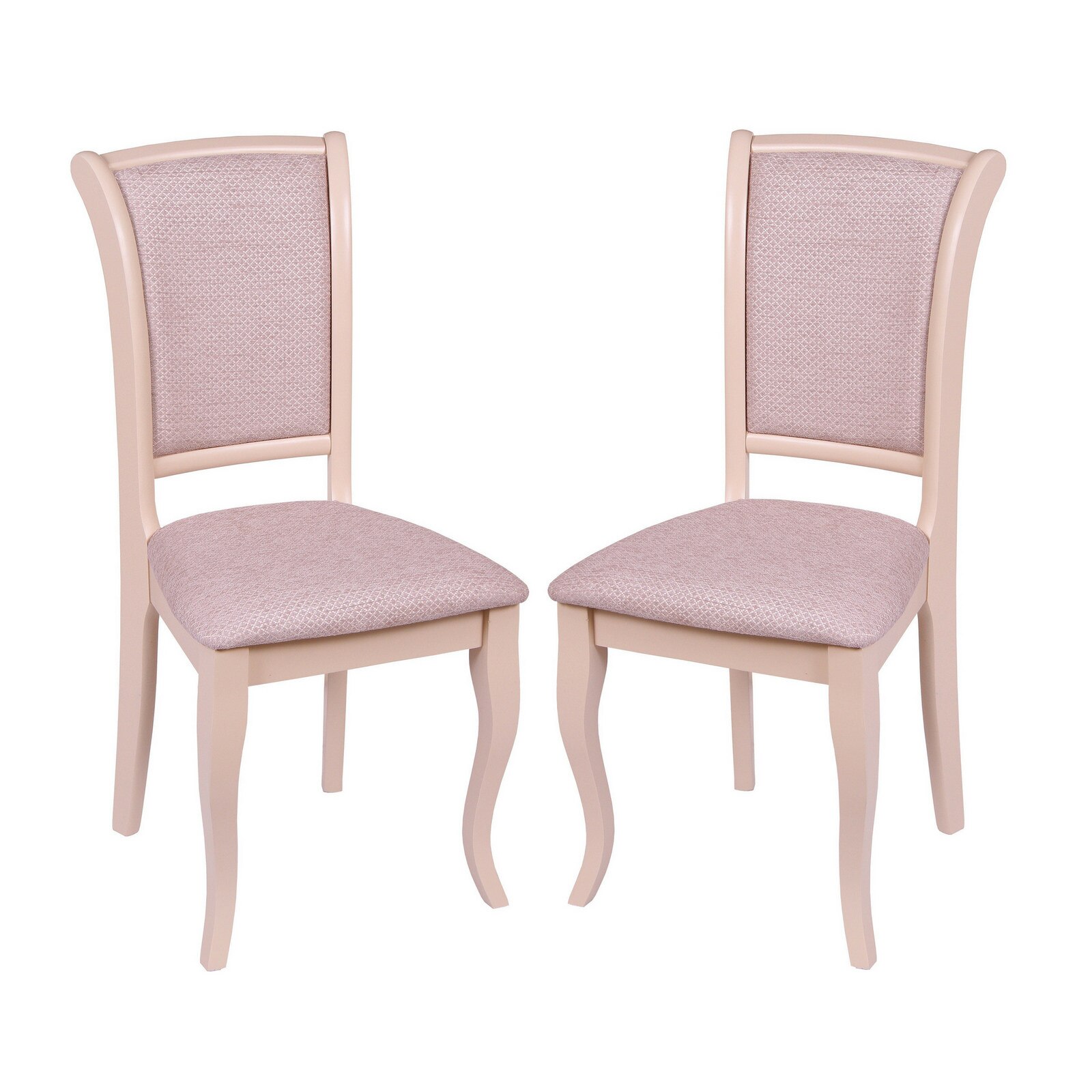 Set 2 scaune de bucatarie PREMIER, Lemn, Bej / Regent plain 03