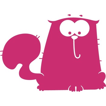 Animalute - motan - Sticker Decorativ - Magenta - 163 x 119 cm Animalute - motan - Sticker Decorativ - Magenta - 163 x 119 cm