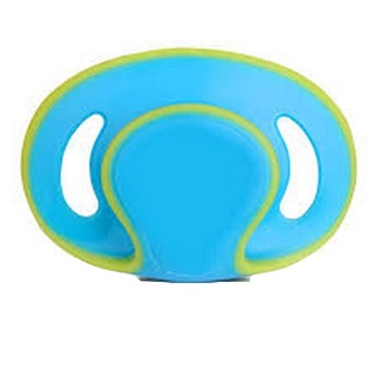 Suzeta ortodontica din silicon BabyOno 1217/01, Albastru 0-6 luni Suzeta ortodontica din silicon BabyOno 1217/01, Albastru 0-6 luni