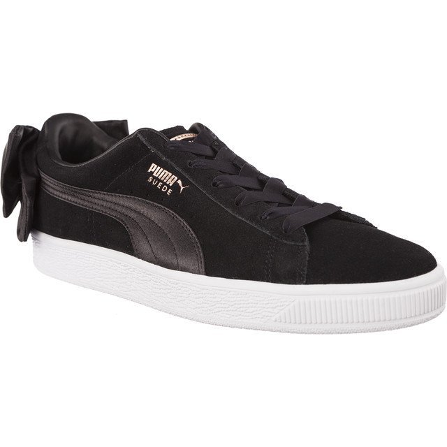 Puma, Pantofi sport din piele intoarsa, Negru