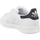 Adidas, Pantofi sport din piele naturala, Alb, 36 2/3