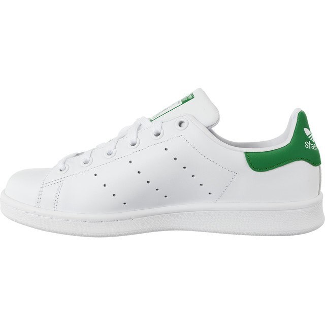 Adidas, Pantofi sport, Piele naturala, Alb, 36 2/3