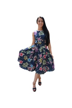 rochie rafinata de vara fara maneca si clos dubludampj exclusivealbastru42 eu imagen 23_1_
0