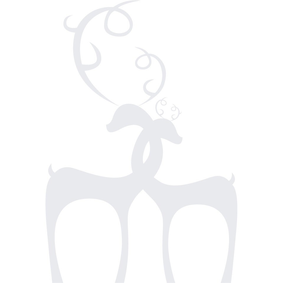 Cerbii indragostiti - Sticker Decorativ - Alb polar - 119 x 175 cm