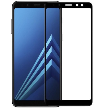 Folie de sticla Samsung Galaxy A8 2018 MyStyle Full Glue 4D Black Folie de sticla Samsung Galaxy A8 2018 MyStyle Full Glue 4D Black