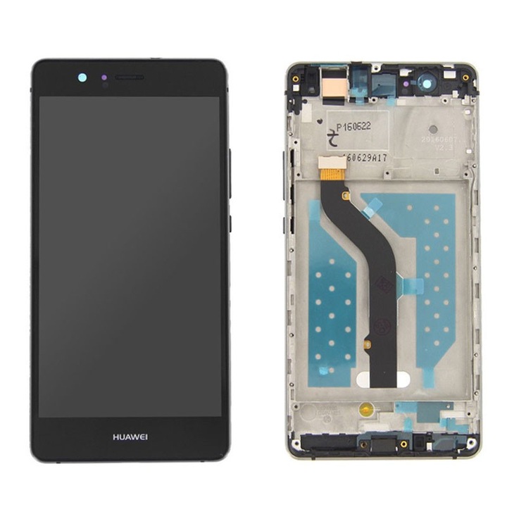 Display Huawei P9 Lite 2016 cu Touchscreen si rama Original, Negru
