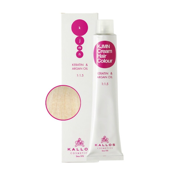 Vopsea de par profesionala KJMN Kallos 100ml nr.12.013 blond ultra special cu nuanta de bej