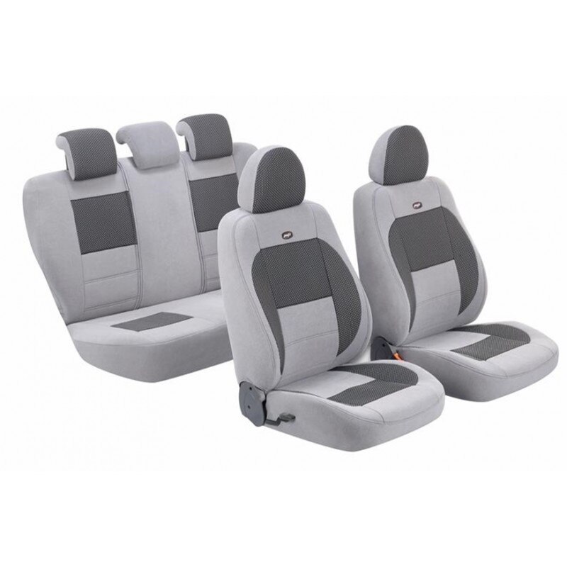 Set huse auto Step, gri, 11 piese