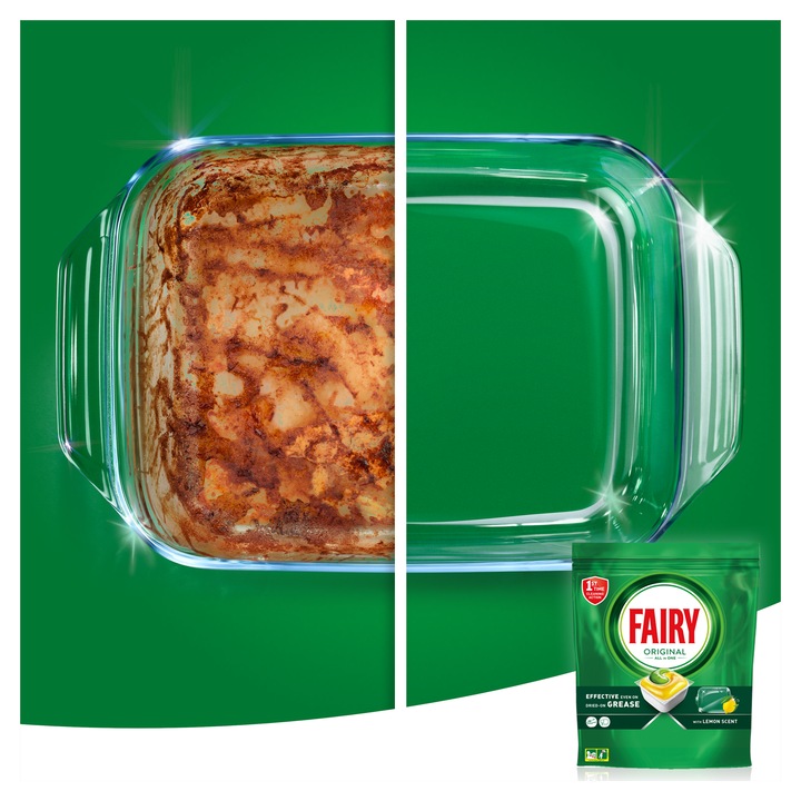 Detergent pentru masina de spalat vase Fairy All in One, 84 spalari