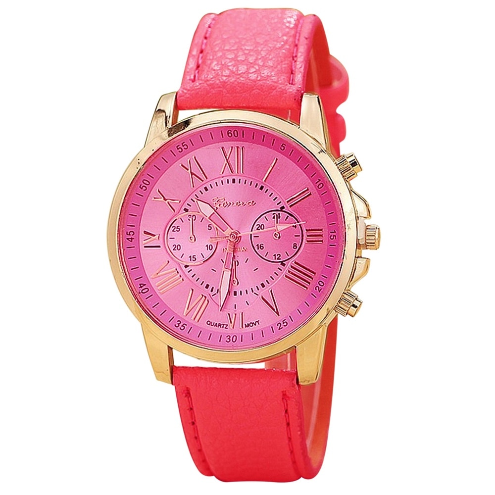 Ceas de dama elegant Geneva s9 roz