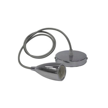 Lampa Pendul suspendat Edison Chrome, max. 60 W Lampa Pendul suspendat Edison Chrome, max. 60 W