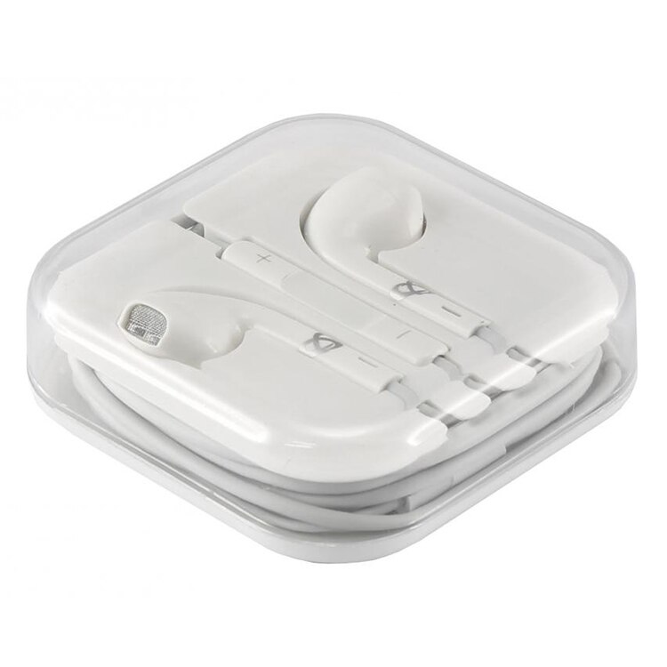 Casti, SBOX, IEP-204, Cu microfon, Alb