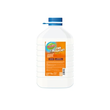 Solutie pentru lemn si parchet Nufar, 5 litri Solutie pentru lemn si parchet Nufar, 5 litri