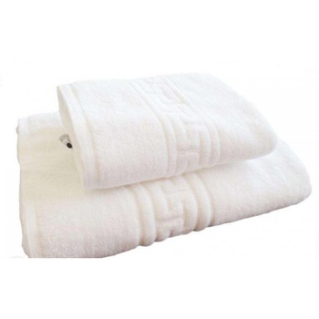 Set 2 prosoape hoteliere,100% bumbac pakistanez, 620 gr/mp, model grecesc Set 2 prosoape hoteliere,100% bumbac pakistanez, 620 gr/mp, model grecesc