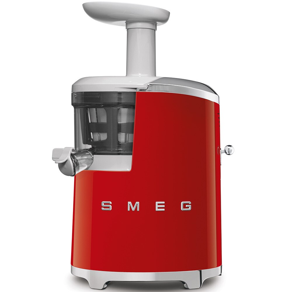Storcator Smeg SJF01RDEU, 150 W, Recipient suc de 1l, Rosu